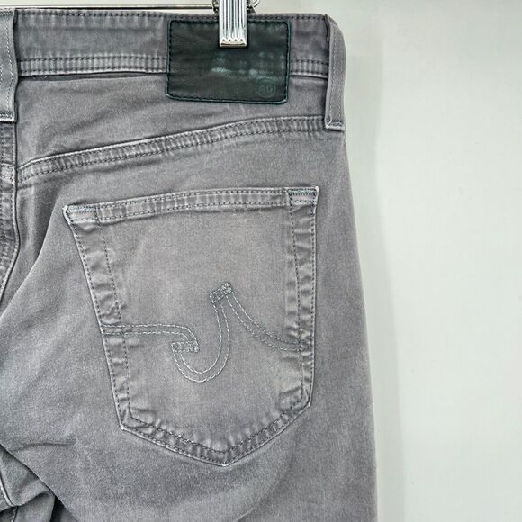 Adriano Goldschmied AG Men's The Graduate Tailored Leg Gray Pants Jeans 31x34 - Picture 3 of 7